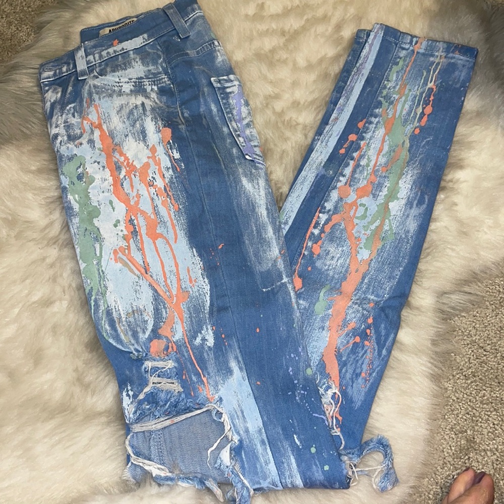 Painted Jeans